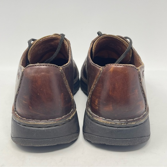 Clarks Active Air Shoes Mens 10.5 M Brown Leather Bicycle Toe Casual Comfort main image 15